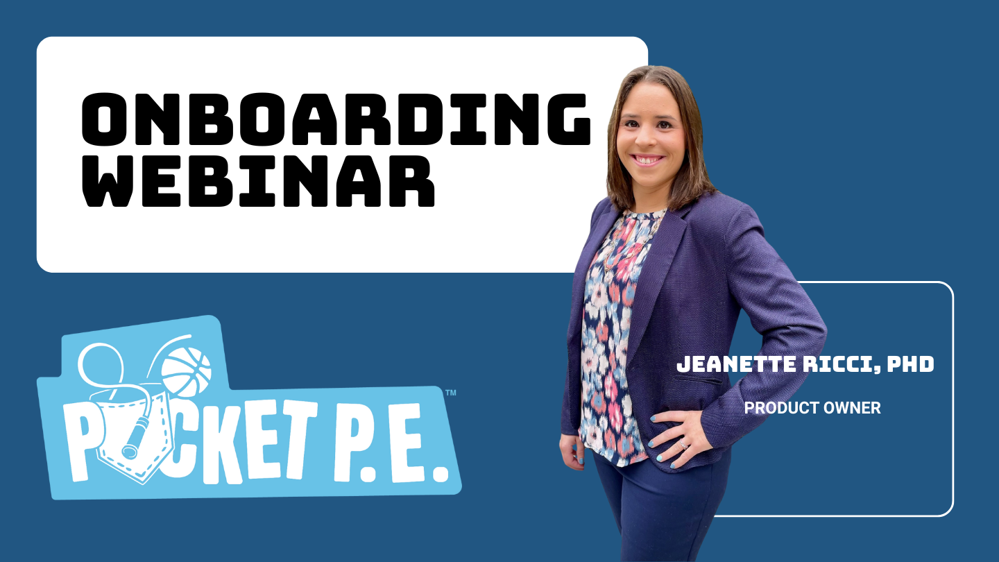 Pocket PE Onboarding Webinar Title Slide